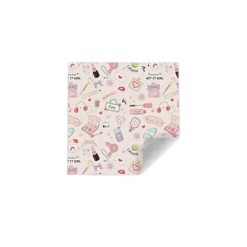 Magic Cloth Makeup Bag - Portable Camera Lens Wrapping Storage, Self-adhesive Organizing Bag