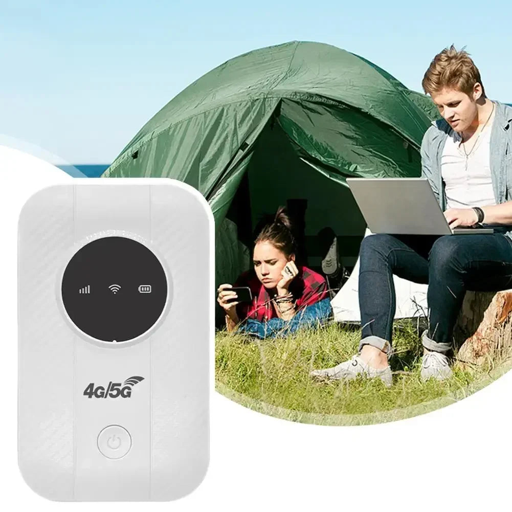 Portable WiFi Router Travel Hotspot High Speed Compatible With 4G/5G SIM Card Required Back to School 2026