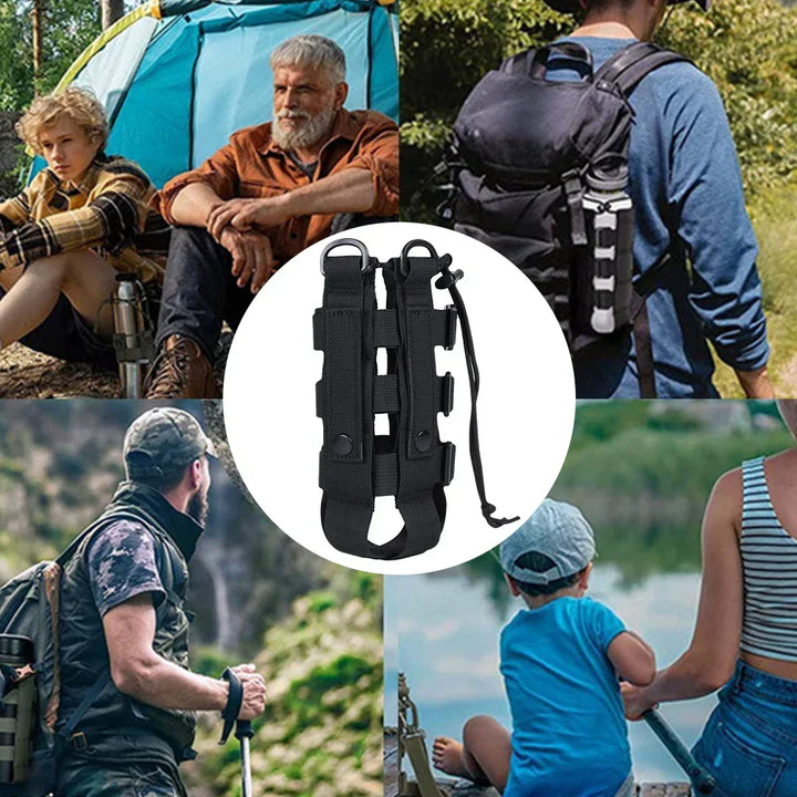 Molle Water Bottle Bag Multitool Pouch Carrier For Hiking And Camping Fall 2025 Outdoor Gear Gift