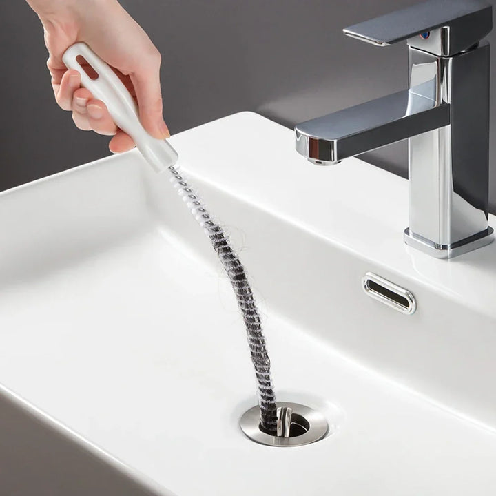 Drain Cleaner Brush Flexible Hair Clog Remover Bathroom Sink Tool Spring Cleaning 2026 Eco Friendly
