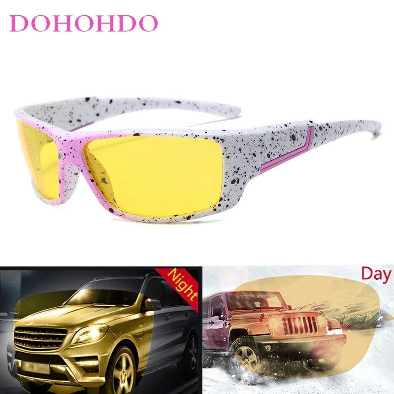 Night Vision Sunglasses Polarized Eyewear Fall 2025 Vision Enhancement for Night Driving UV400