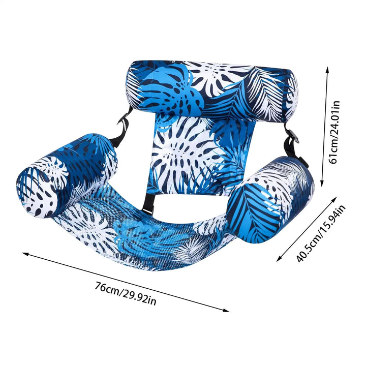 Inflatable Pool Float Hammock Chair Water Lounge Bed Summer 2026 Adults