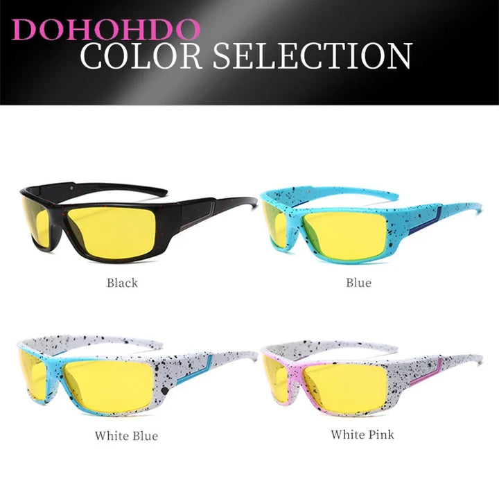 Night Vision Sunglasses Polarized Eyewear Fall 2025 Vision Enhancement for Night Driving UV400