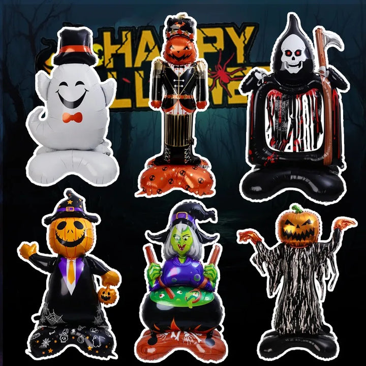 Halloween Balloons Giant Foil Standee Party Decor 2025