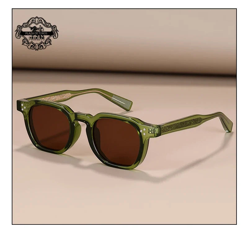 Sunglasses TR90 Frame Retro Rivets Style Unisex Polarized UV400 Summer 2026 Gift Idea