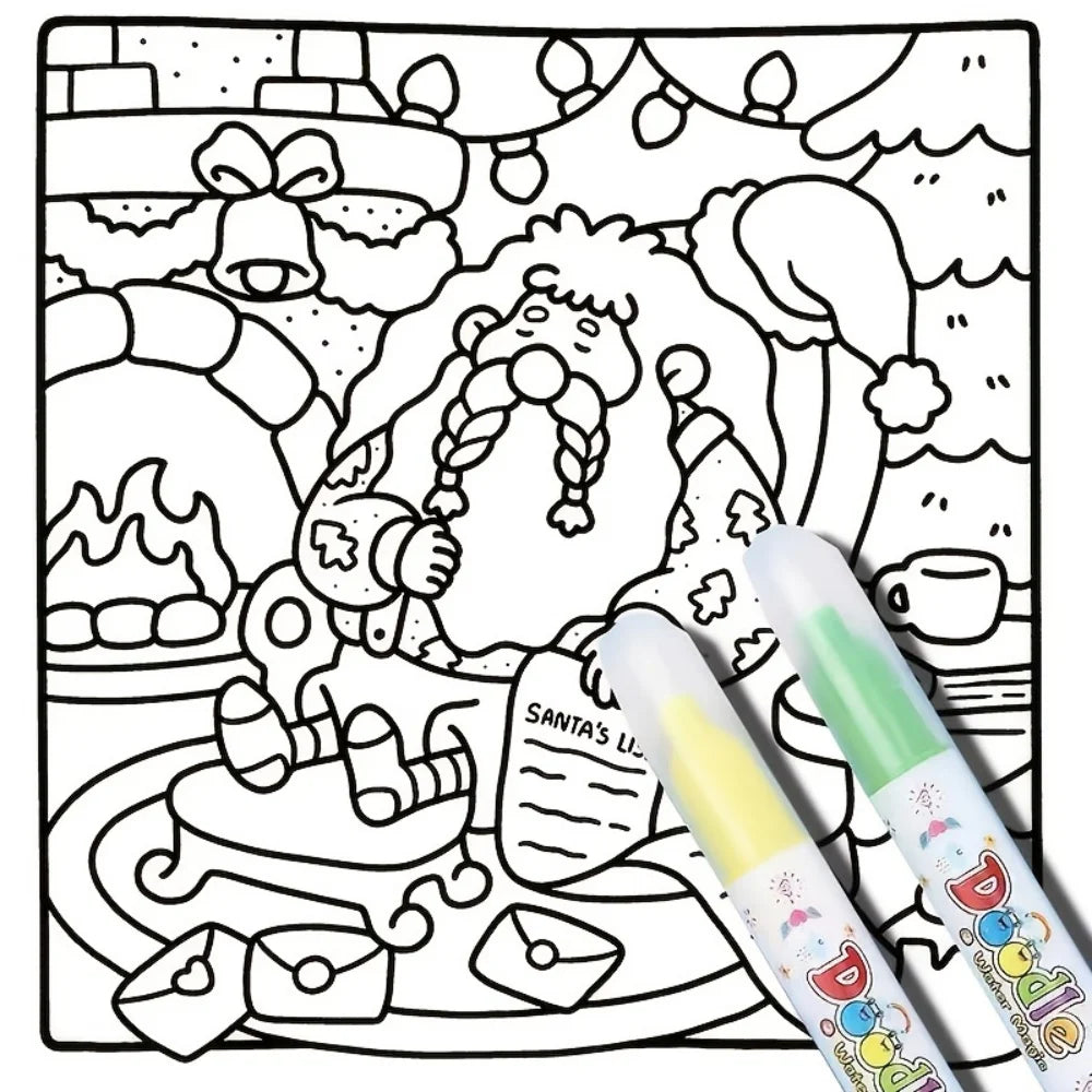 Christmas colouring Book For Kids - Mindful Fun, Family Bonding Holiday Gift 2025