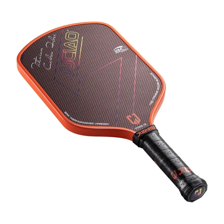 Carbon Fiber Pickleball Paddle with Foam Injected Edges for Enhanced Spin and Control, Lightweight and Durable Pickleball Equipment