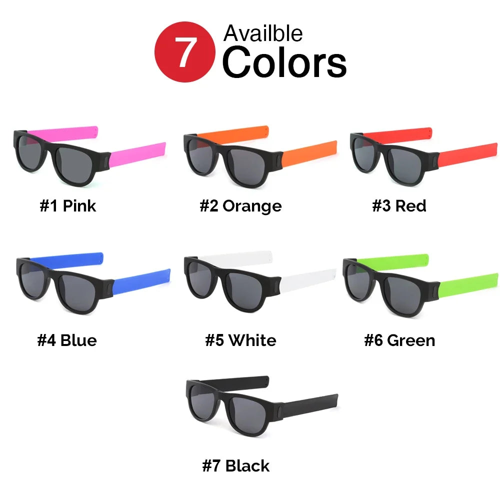 Polarized Foldable Sports Sunglasses - Active Eyewear For Driving And Cycling, Summer Travel 2026