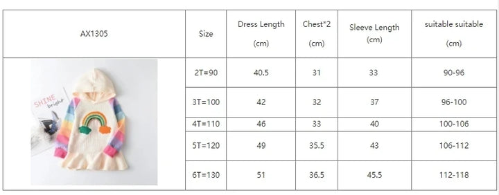 Soft Girls Dress – Long Sleeve Knee-Length, Floral Print, Cotton, Casual Autumn Wear