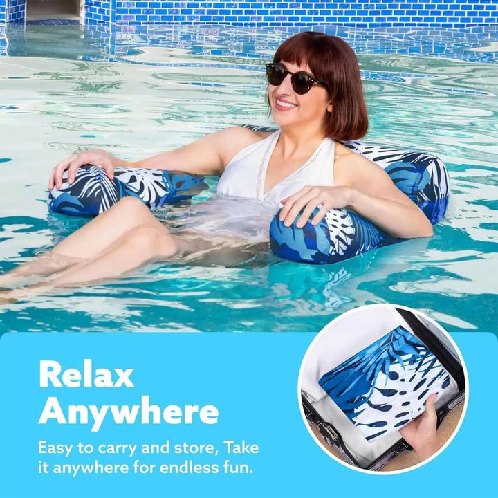 Inflatable Pool Float Hammock Chair Water Lounge Bed Summer 2026 Adults
