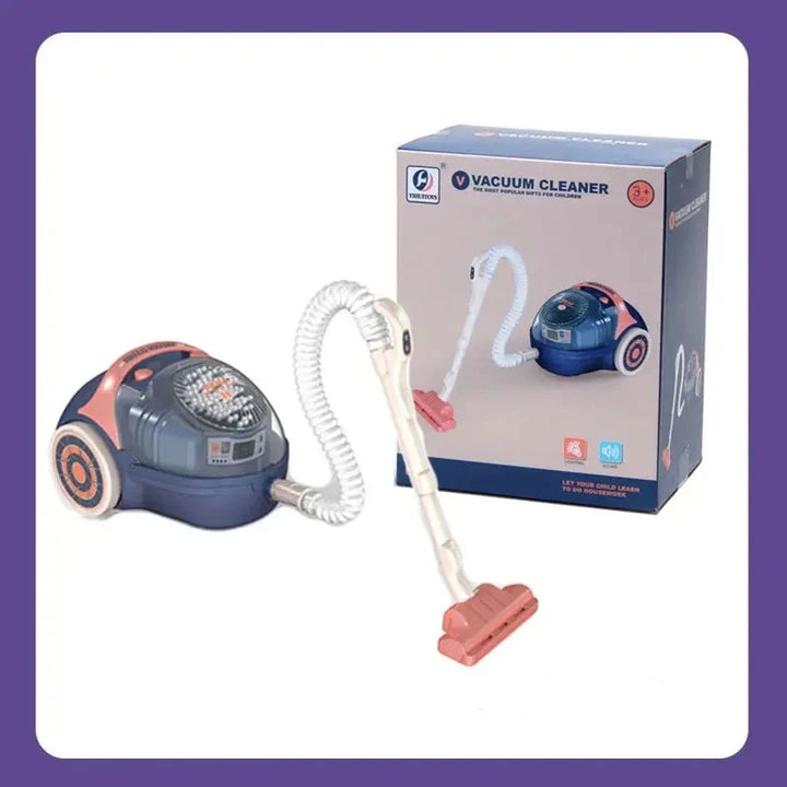 Pretend Kitchen Playset - Electric Vacuum, Juicer, Washing Machine &amp; Water Sweeper Toys for Kids