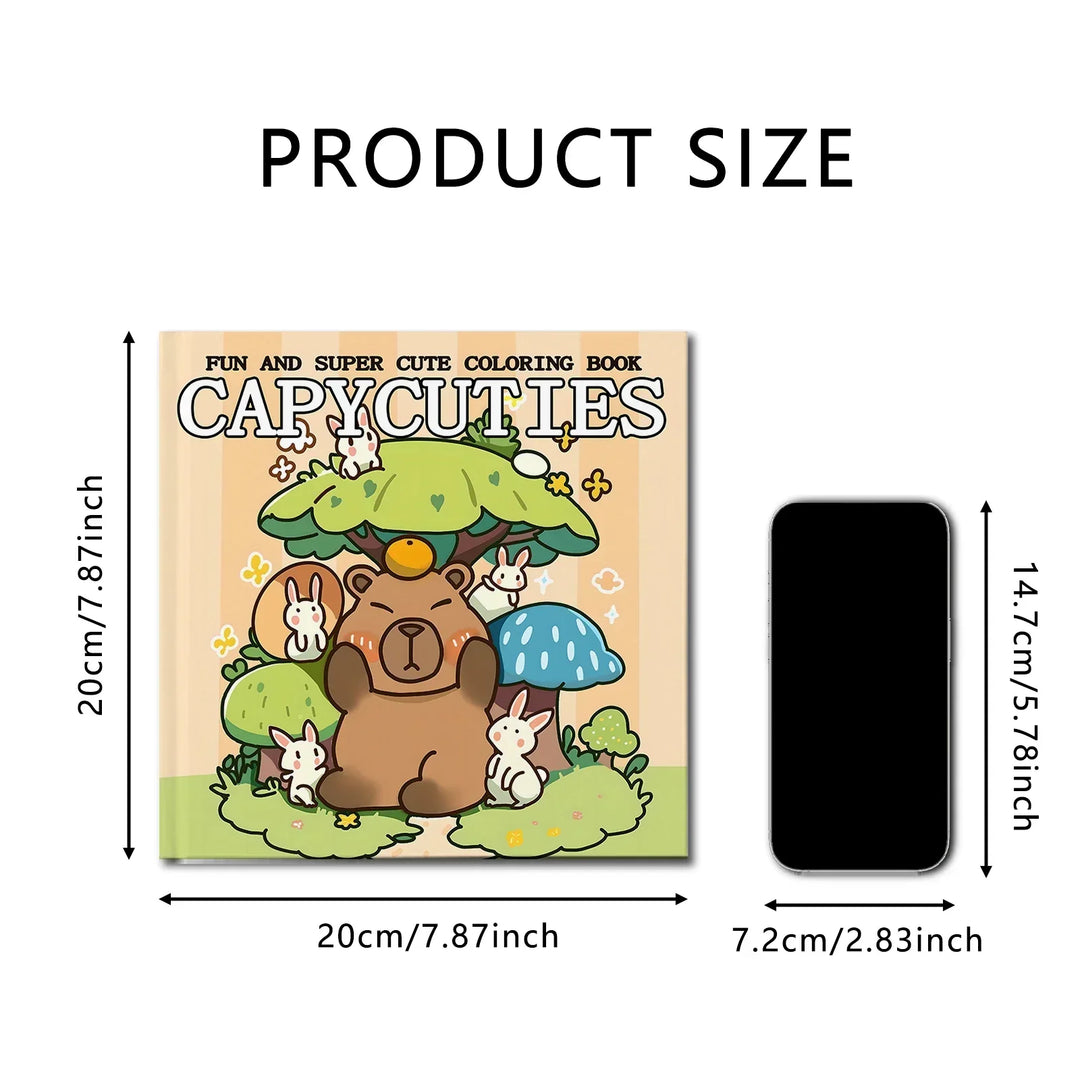 colouring Book For Adults With Cute Patterns And Easy Drawings Fall 2025 Gift Idea