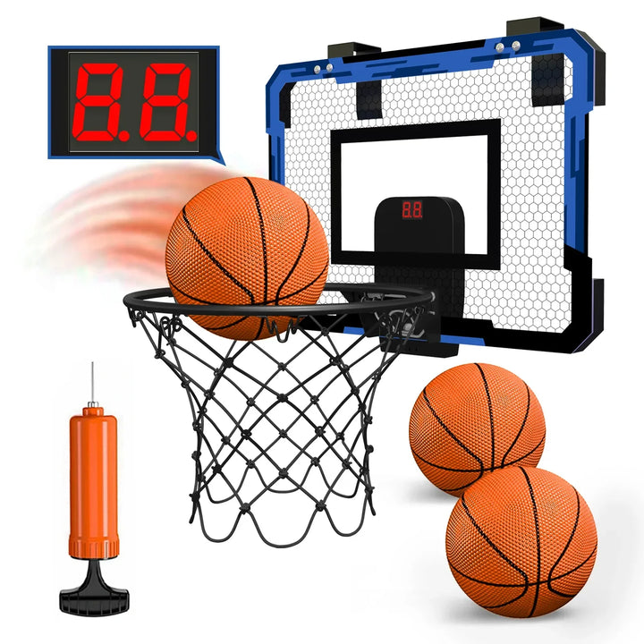 Basketball Hoop For Kids Wall Mounted Mini Backboard Set Indoor Outdoor Play Back To School 2026 Gift