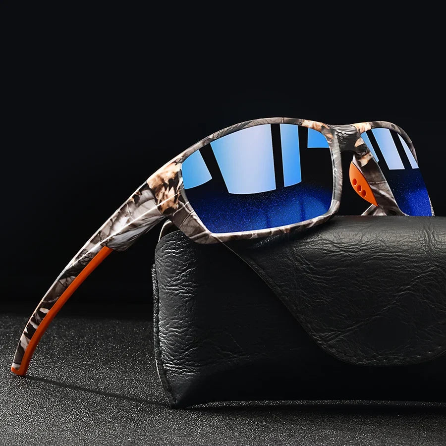 Sunglasses Sport Style Vintage Pattern Eyewear Driving Fishing Cycling Mountaineering Includes Case Summer 2026