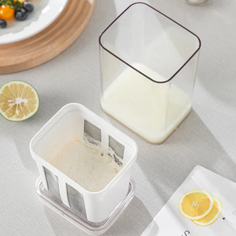 Yogurt Strainer Stainless Steel Filter For Whey Separation