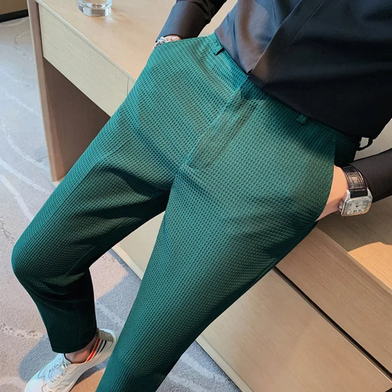 Elegant Plaid Men&
