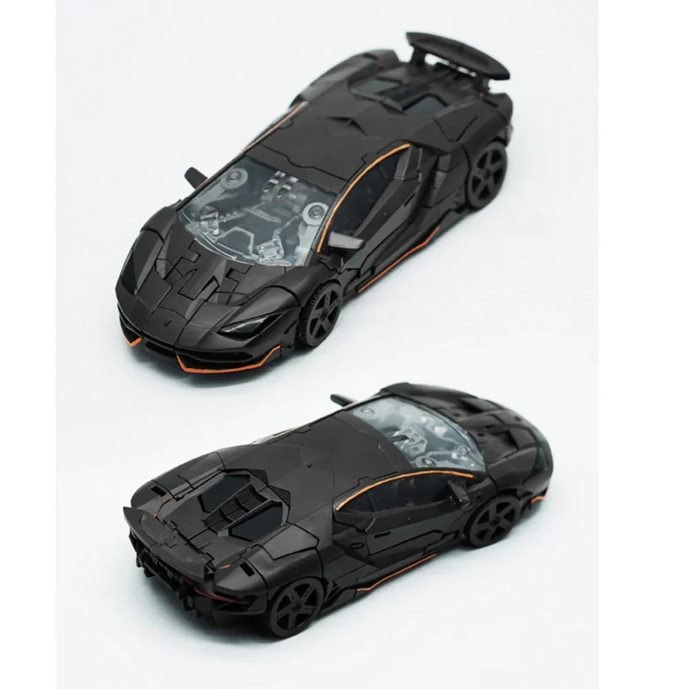 Transforming Robot Car Toy Alloy Edition Anime Action Figure, 13cm Unisex Kids Gift Fall 2025 Trend