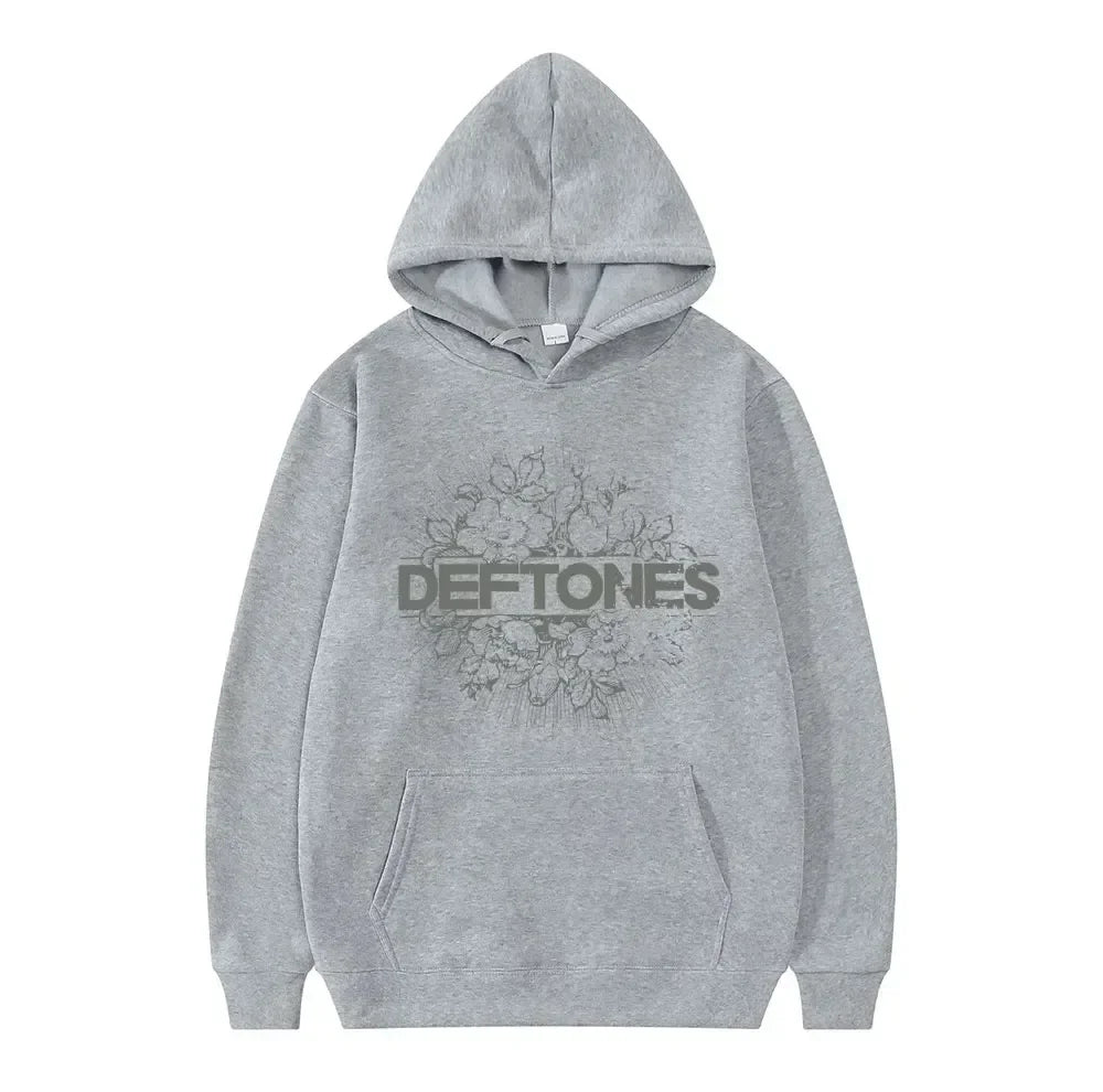 Oversized Unisex Hoodie - Retro Punk, Polyester, Street