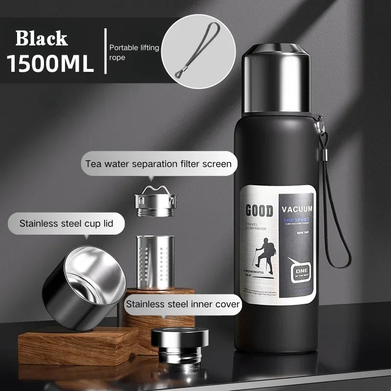 Insulated Water Bottle Stainless Steel Thermos Travel Mug For Outdoors Eco Friendly Gift 2026 Summer