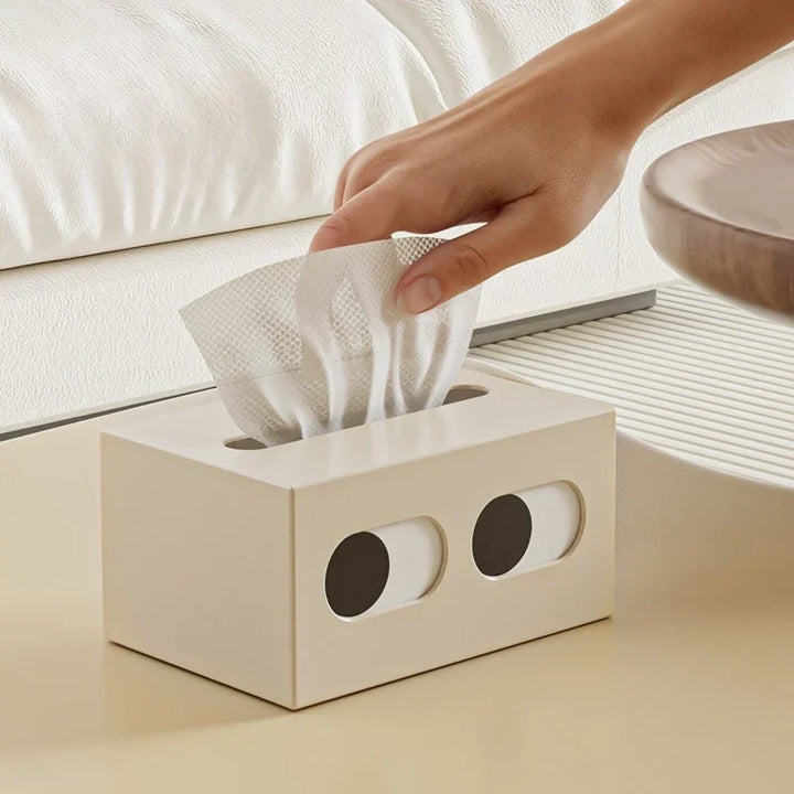 Tissue Box Red Organizer – Modern Paper Storage Box For Table Decor, Summer 2026 Gift Idea