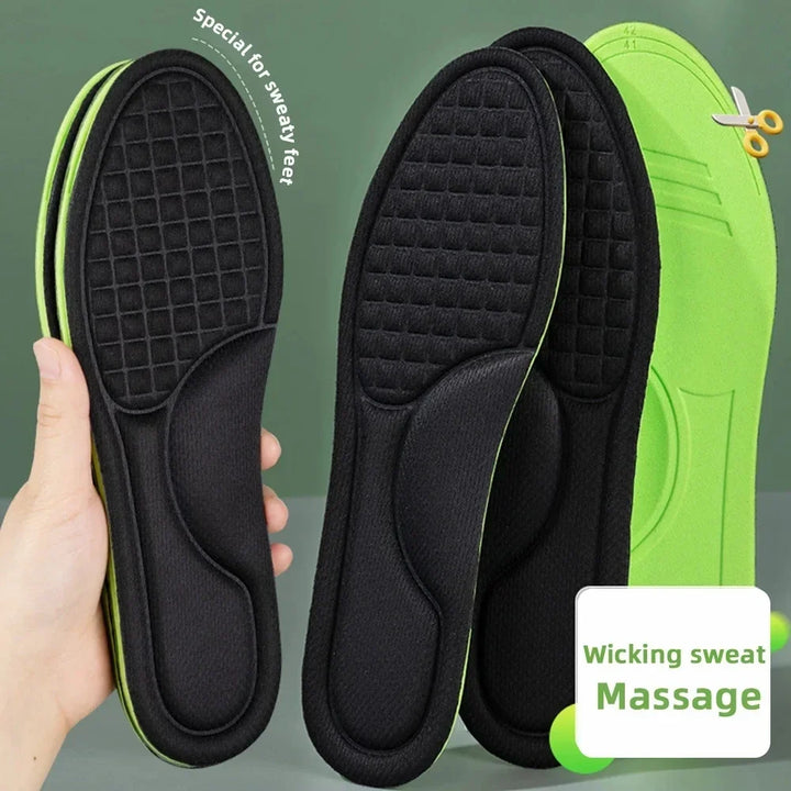 Memory Foam Orthopaedic Insoles 12 Pack Antibacterial Plantar Fascia Insole