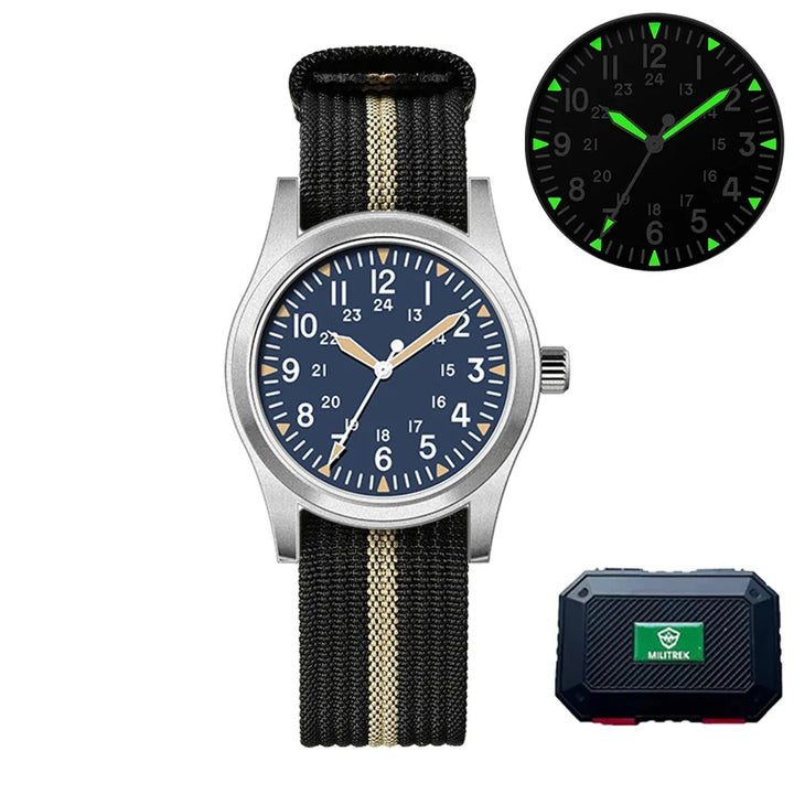 Military Quartz Field Watch 37mm Sapphire Fall 2025