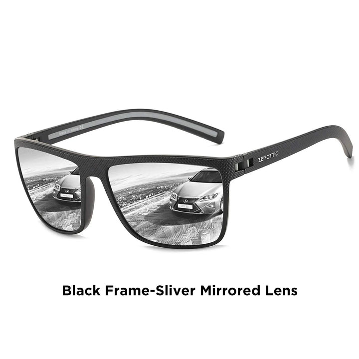 Polarized Sunglasses – Lightweight TR90 Frame Square Sunglasses UV400 Protection, Outdoor Summer 2026