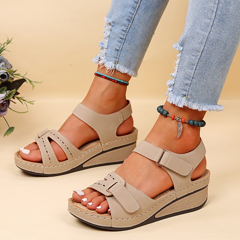 Orthopedic Summer Sandals for Women, Breathable Design with Supportive Fit, Elegant and Comfortable for Daily Wear