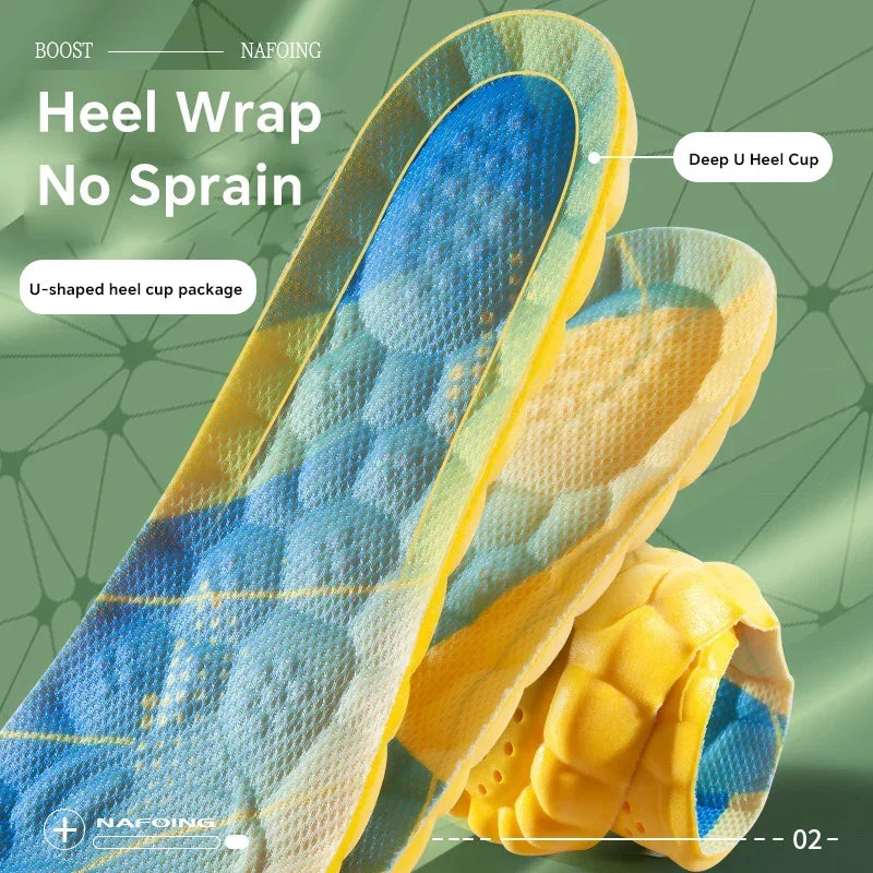 Sports Insoles Low Profile Orthopaedic Insole TikTok Viral Fall 2025 Breathable Shock Absorption