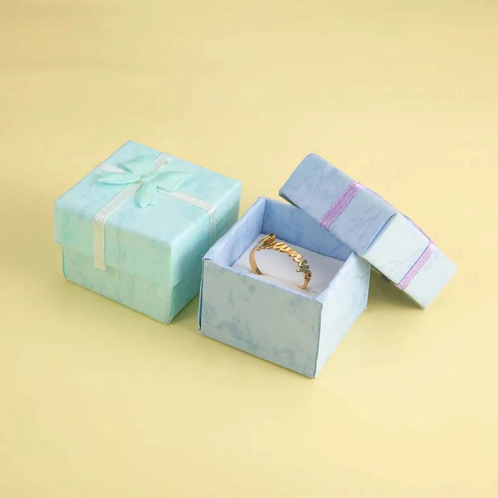 Name Ring Custom Double First Names Jewelry For Couples Personalized Gift TikTok Viral Fall 2026