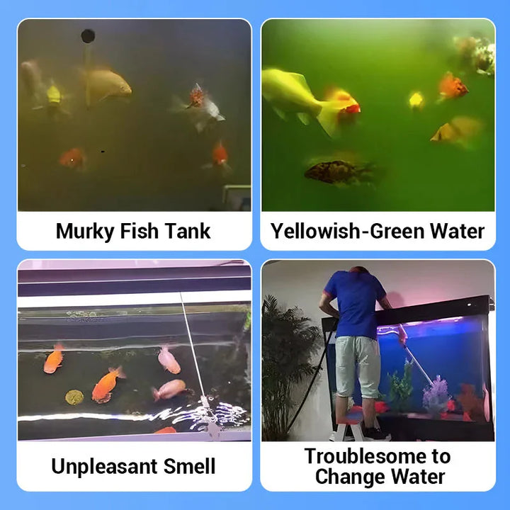 Aquarium Water Purification Tablets – Fast-Acting Fish Tank Clarifier Eco-Friendly 2026
