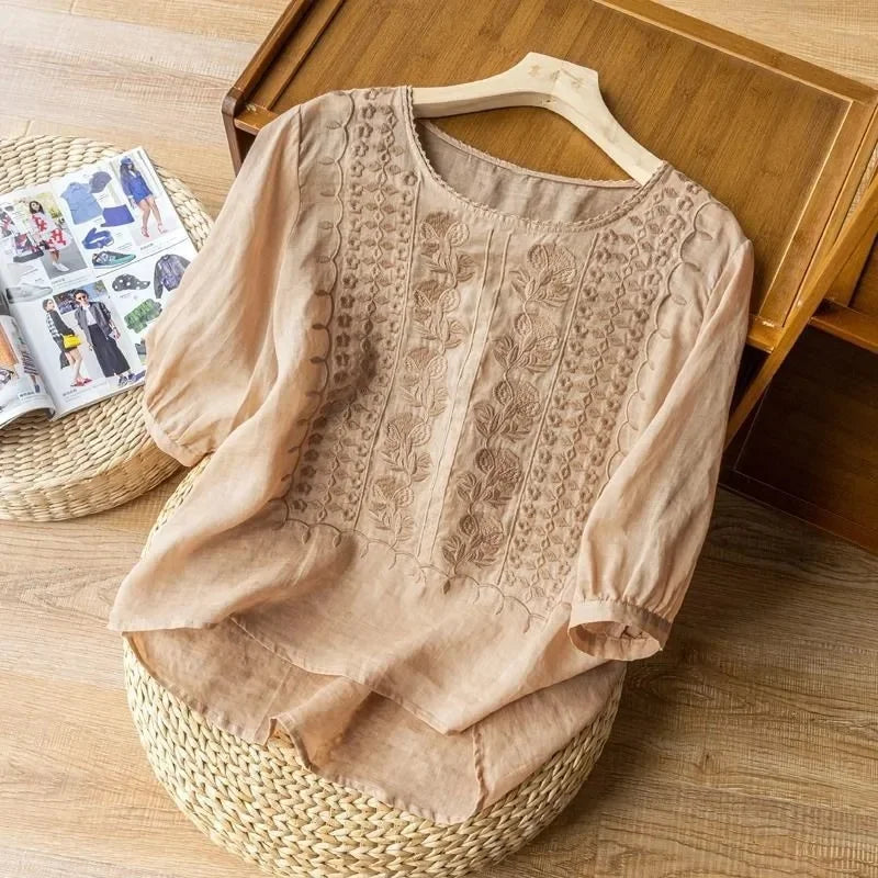 Elegant Embroidered Women&