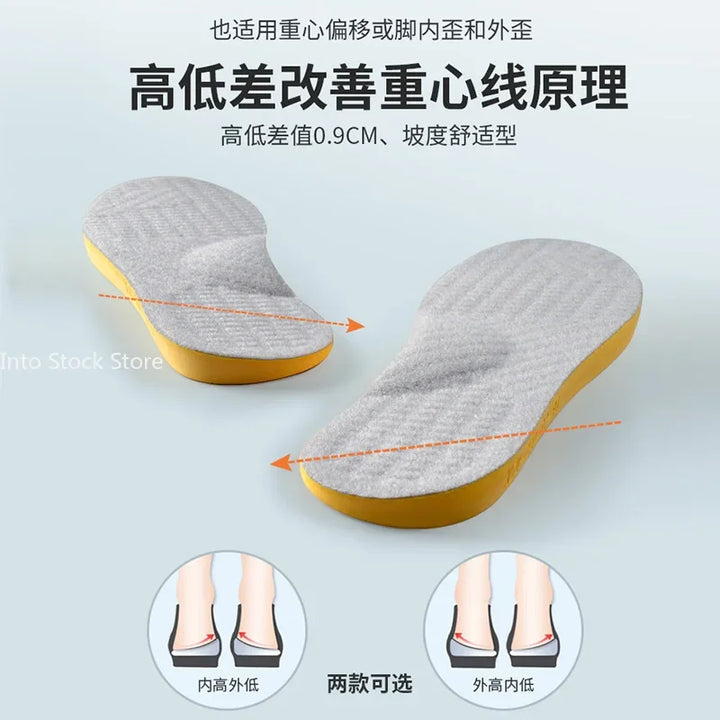 Orthopaedic Insoles Arch Support Shoe Pads For Flat Feet Fall 2025 Back To School All Day Comfort