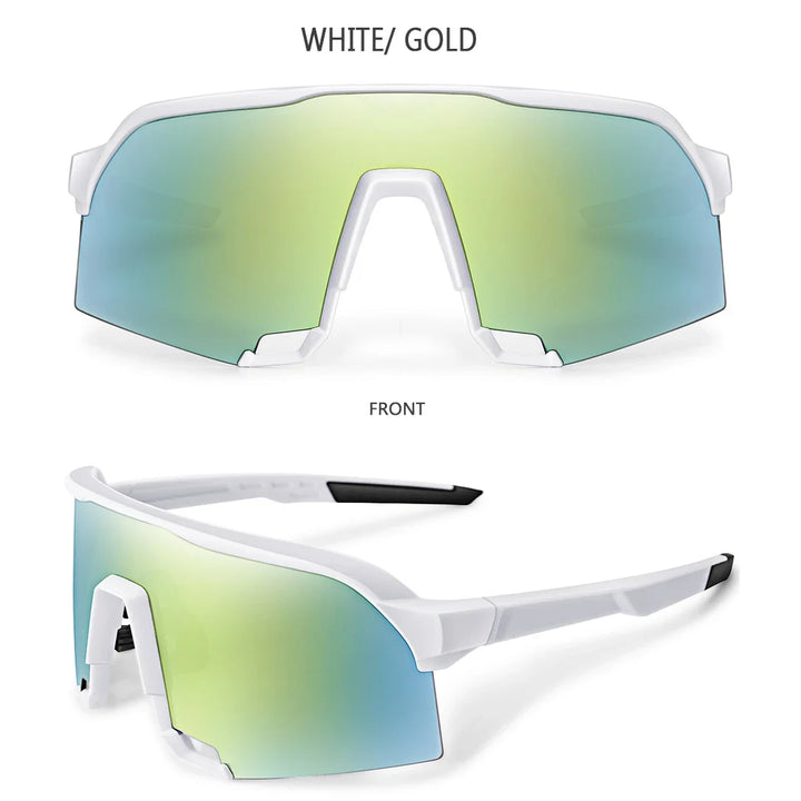 Lightweight unisex sports sunglasses – UV400 polycarbonate lenses, cycling, running, fishing