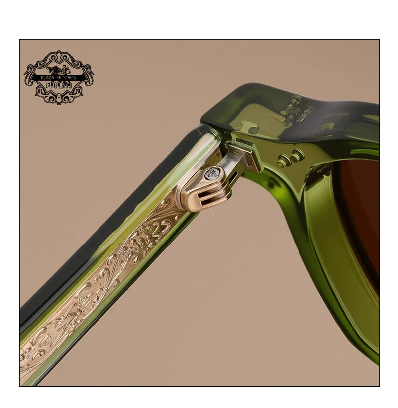 Sunglasses TR90 Frame Retro Rivets Style Unisex Polarized UV400 Summer 2026 Gift Idea