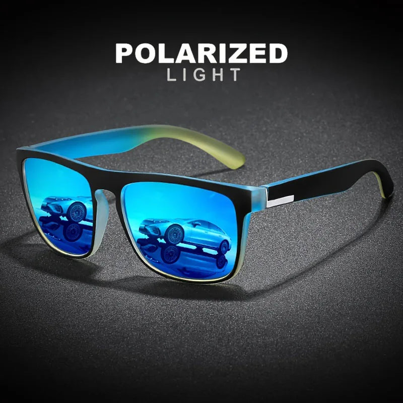 Polarized Sunglasses Three Pack Square Gradient Frames UV400 Anti Glare For Summer Travel Gift