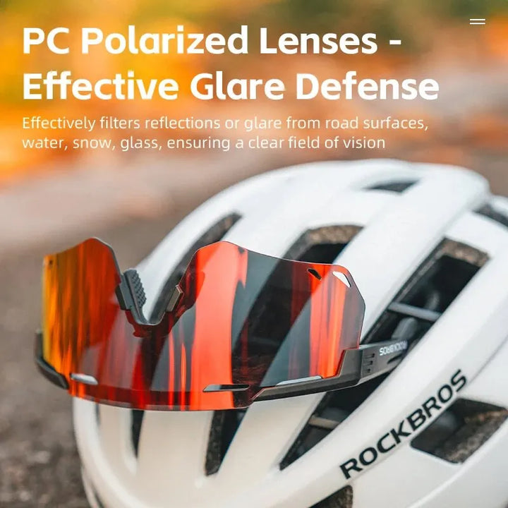 Cycling Glasses Unisex MTB Road Eyewear UV400 Polarized Photochromic Lenses, Fall 2026 Trend, All-Weather Eye Protection