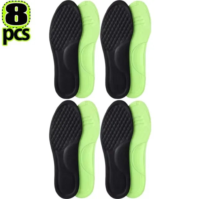 Memory Foam Orthopaedic Insoles 12 Pack Antibacterial Plantar Fascia Insole