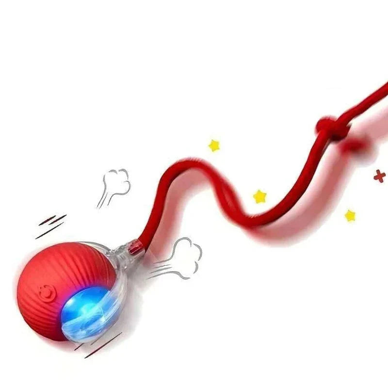 Automatic Rolling Ball Cat Toy - Interactive Mouse Imitation for Cat Training