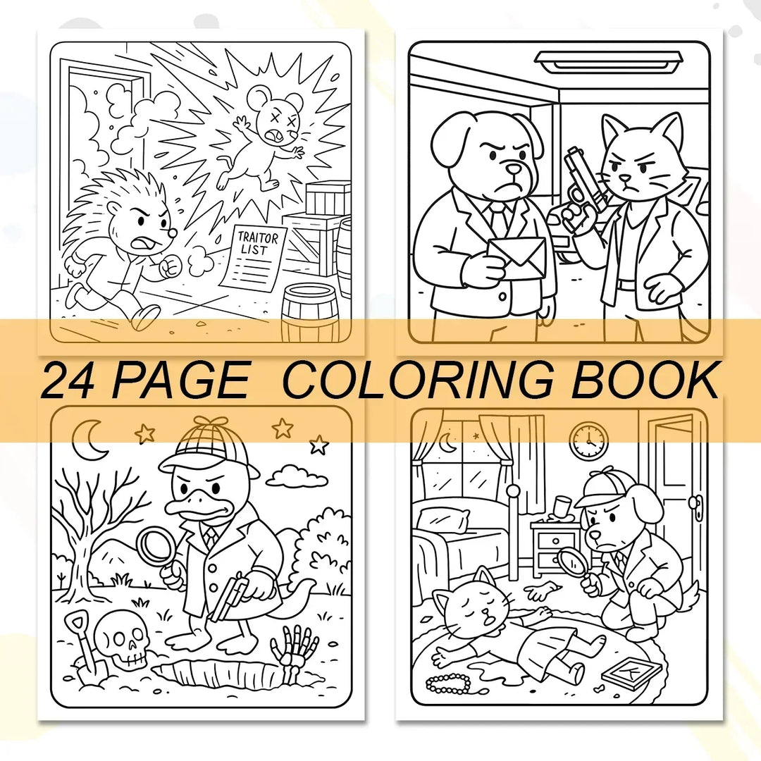 colouring Book Halloween Theme For All Ages Cute And Cozy Creepy Creatures 24 Page Edition Fall 2025 Gift Idea