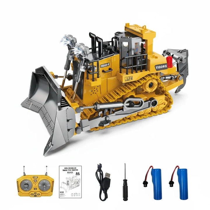 Remote Control Excavator Toy 4x4 Durable Alloy Construction Vehicle TikTok Viral Fall 2025 Kids Gift