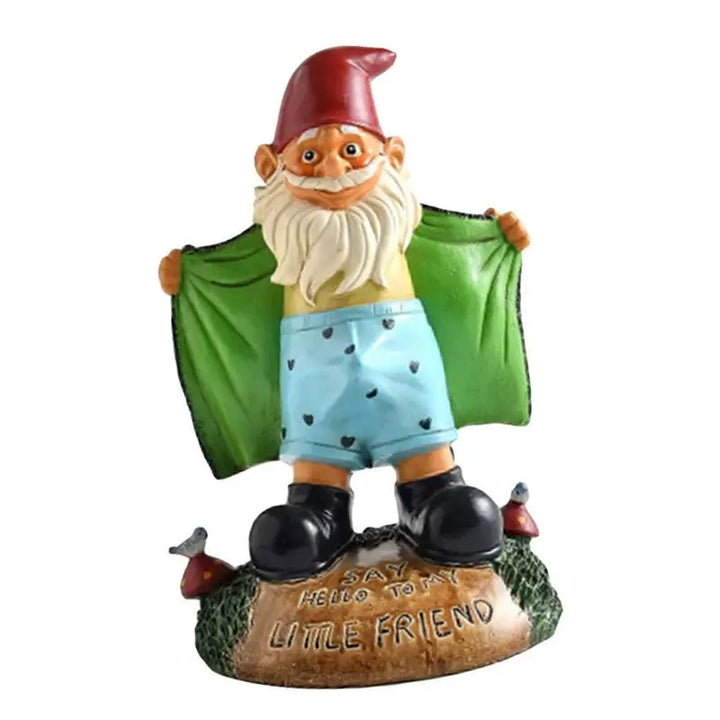 Garden Gnome Statue Outdoor Figurine Whimsical Garden Decor Summer 2026 Unique Backyard Decor
