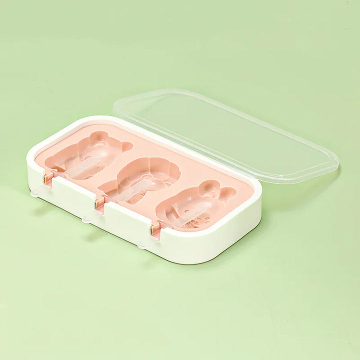 Silicone Mini Popsicle Molds Set for Kids, BPA Free Reusable Ice Pop Maker, Easy Release and Dishwasher Safe