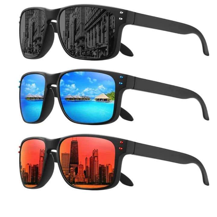 Polarized Sunglasses 4-Pack Unisex UV400 Driving Night Vision TR Frames Summer 2026 Gift