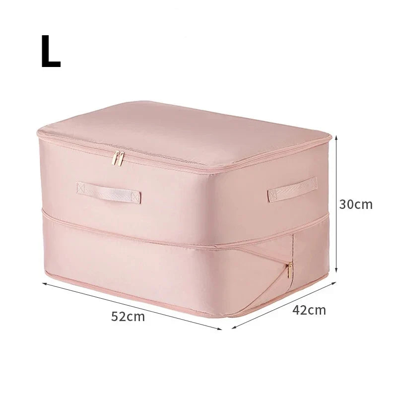 Large Capacity Compression Storage Bag - Home Organizers for Clothes &amp; Quilts, Moisture-Proof