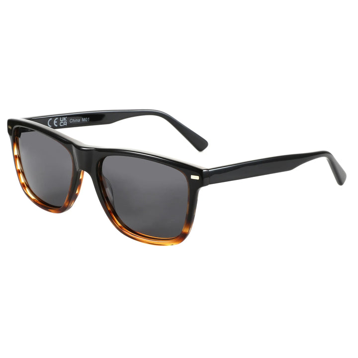 Polarized Sunglasses Square Acetate Frames UV400 Protection Unisex Classic Design