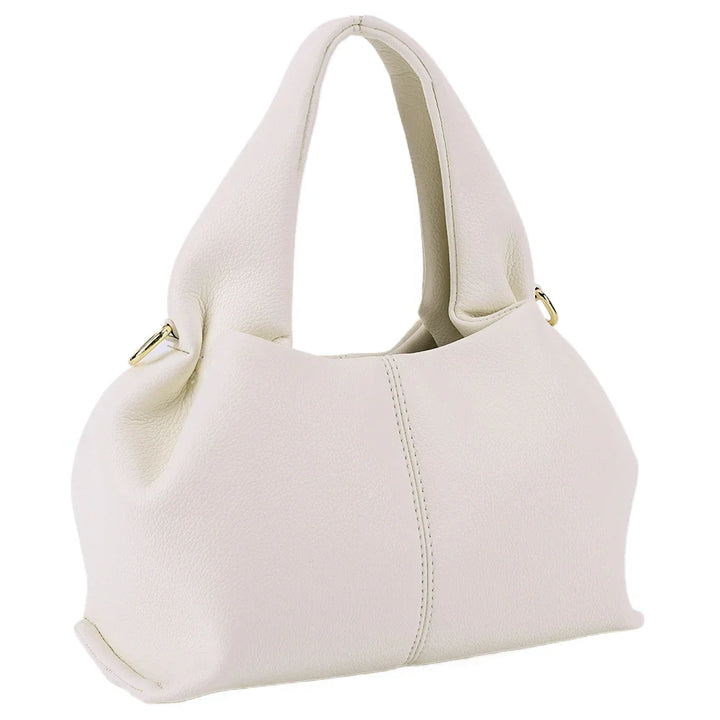 Fashion Clouds Shoulder Bag PU Leather Retro Crossbody Bag for Ladies, Perfect Lunchbox Tote
