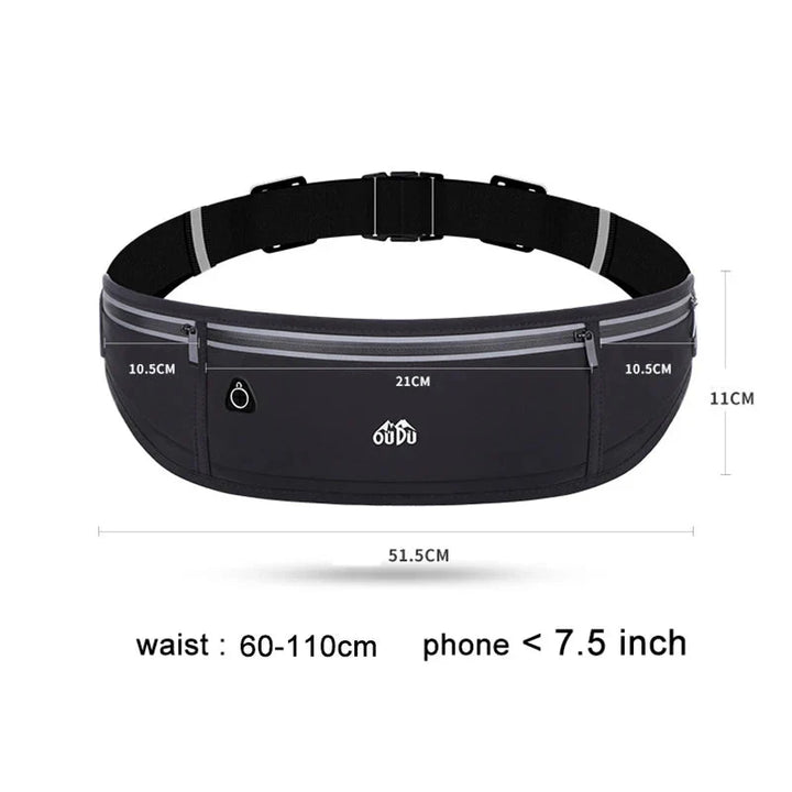 Sports Fanny Pack – Waterproof Running Belt Bag for Men and Women