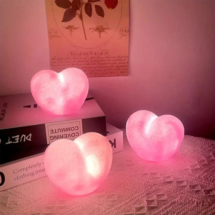 Unique 3D Heart-Shaped Night Light - Romantic Valentine&