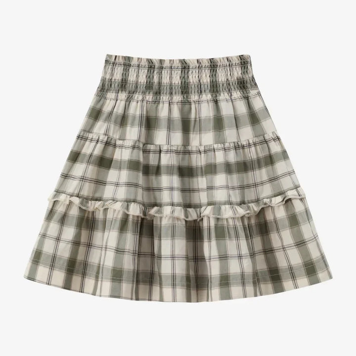 Soft Unisex Kids’ Matching Outfits – Plaid Grid, Floral, 100% Cotton, Summer Casual Wear